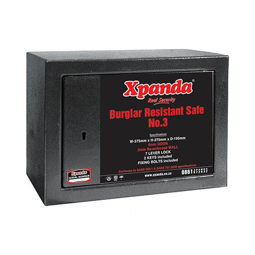 Xpanda Safe Burglar Resistant No3 (375 x 275 x 195mm)