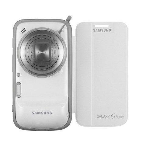 Samsung Galaxy S4 Zoom Flip Cover – White
