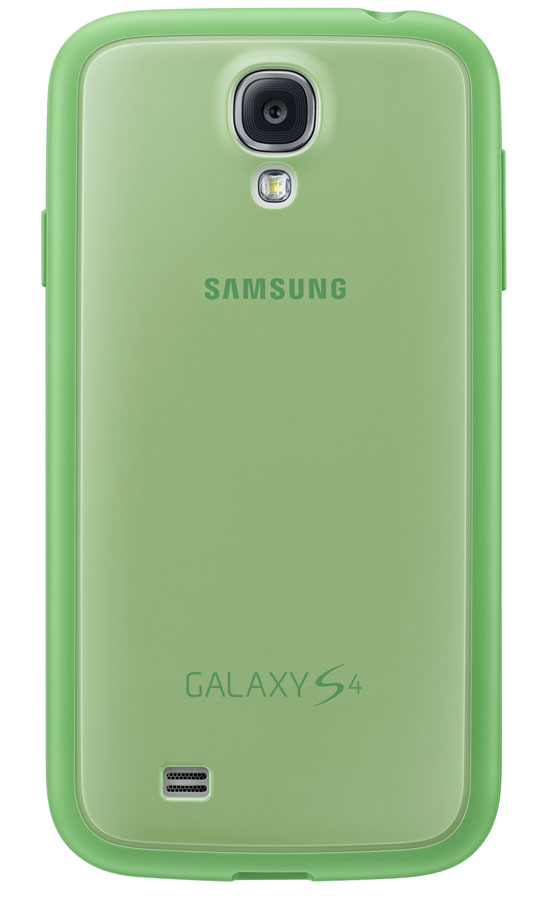 Samsung Originals S4 Flip Protective Cover - Black and Green