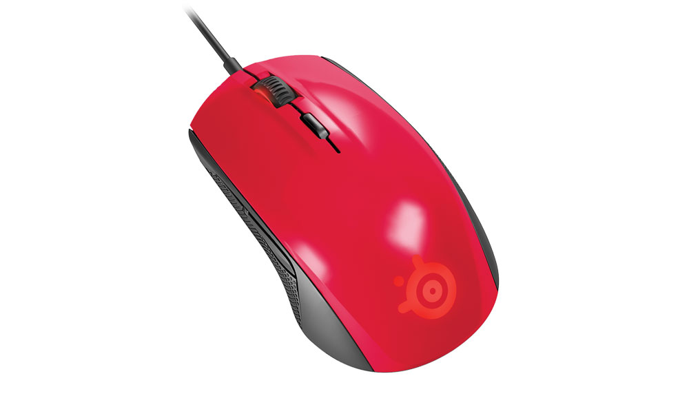 Steelseries Rival 100 Optical Gaming Mouse – Forged Red