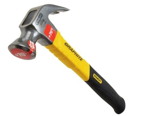 Stanley Graphite Claw Hammer (450g)
