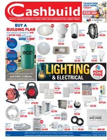 Cashbuild : Lighting & Electrical (11 June - 22 June 2025)