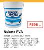Berger Master 20L Nukote PVA White