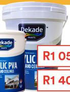 Dekade 20L Acrylic PVA White
