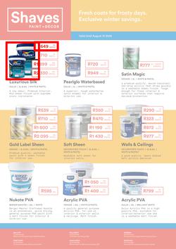 Shaves Paint & Decor : Winter Savings (13 June - 31 August 2025), page 3
