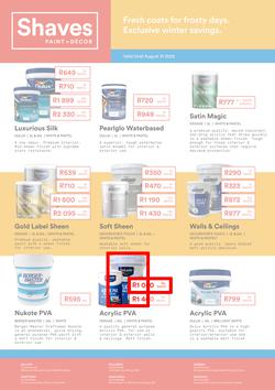 Shaves Paint & Decor : Winter Savings (13 June - 31 August 2025), page 3