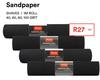 Shaves Sandpaper 1m Roll 40, 60, 80, 100 Grit