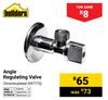Builders Angle Regulating Valve