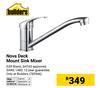 Builders Nova Deck Mount Sink Mixer