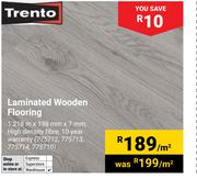 Trento Laminated Wooden Flooring-Per Sqm