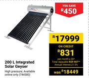 Apoll 200L Integrated Solar Geyser