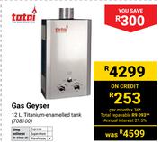 Totai Gas Geyser