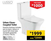 Lusso Urban Close Coupled Toilet