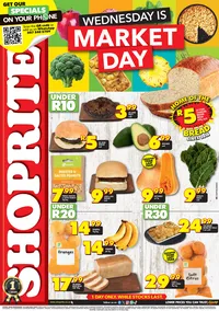 Shoprite Gauteng, Mpumalanga, North West & Limpopo : Wednesday Is Market Day (18 June 2025 Only)