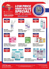 Africa Cash and Carry : Low Price High Value Special (18 June - 24 June 2025 While Stocks Last)