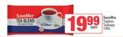 SaveMor Tagless Teabags 100s