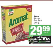 Knorr Aromat Trio Pack-200g Each