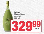 Bottega Liqueur Range Assorted-500ml Each