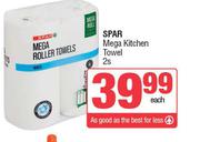 Spar Mega Kitchen Towel-2s Pack 