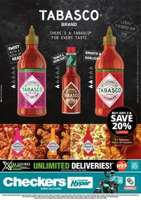 Checkers Western Cape : Tabasco Promotion (23 June - 20 July 2025)