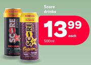 Score Drinks-500ml Each