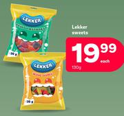 Lekker Sweets-130g Each
