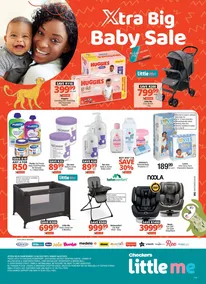 Checkers Gauteng, Brits, Klerksdorp, Limpopo, Mpumalanga, North West, Potchefstroom & Rustenburg : Xtra Big Baby Sale (23 June - 06 July 2024)