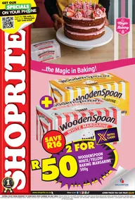 Shoprite Western Cape : Woodenspoon Baking Deals (23 June - 20 July 2025)