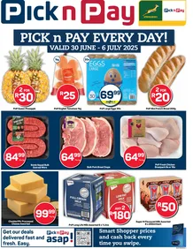 Pick n Pay Gauteng, Free State, North West, Mpumalanga, Limpopo & Northern Cape : Weekly Specials (30 June - 06 July 2025)