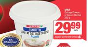Spar Cottage Cheese Or Cream Cheese-250g Each