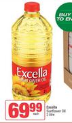 Excella Sunflower Oil-2Ltr 