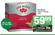 Five Roses Tagless Teabags-100s Pack