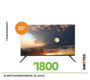 Sinotec 32" LED HD Television 23-805