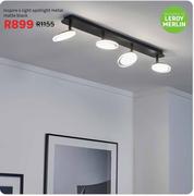 Inspire 4 Light Spotlight Metal Matte Black