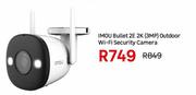 Imou Bullet 2E 2K (3MP) Outdoor WiFi Security Camera