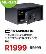 Standers L2 Laptop Electronic Safety Box 20L