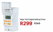 Major Tech Digital Setting Timer