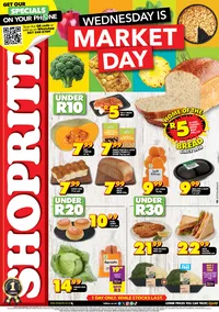 Shoprite Eastern Cape : Wednesday Is Market Day (09 July 2025 Only)