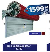 Roll Up Garage Door (Brown) 32382