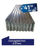 Corrugated Iron 0.27mm-Per m