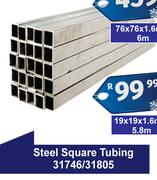 Steel Square Tubing 19 x 19 x 1.6mm 5.8m 31746/31805