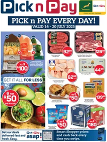 Pick n Pay Gauteng, Mpumalanga, Limpopo, North West, Free State & Northern Cape : Weekly Specials (14 July - 20 July 2025)