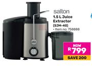 Salton 1.5L Juice Extractor SJM-40