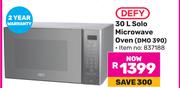 Defy 30L Solo Microwave Oven DMO 390