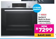 Bosch Series 4 Built In Oven HBJ534ESOZ