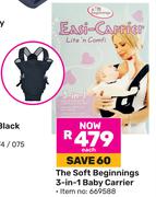 The Soft Beginnings 3 In 1 Baby Carrier-Each