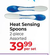 Baby Things Heat Sensing Spoons 2 Piece Assorted-Per Set