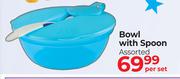 Baby Things Bowl With Spoon Assorted-Per Set