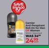 Garnier Anti Perspirant Roll On For Men Or Women Assorted-50ml Each