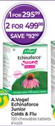 A.Vogel Echinaforce Junior Colds & Flu 120 Chewable Tablets-For 2